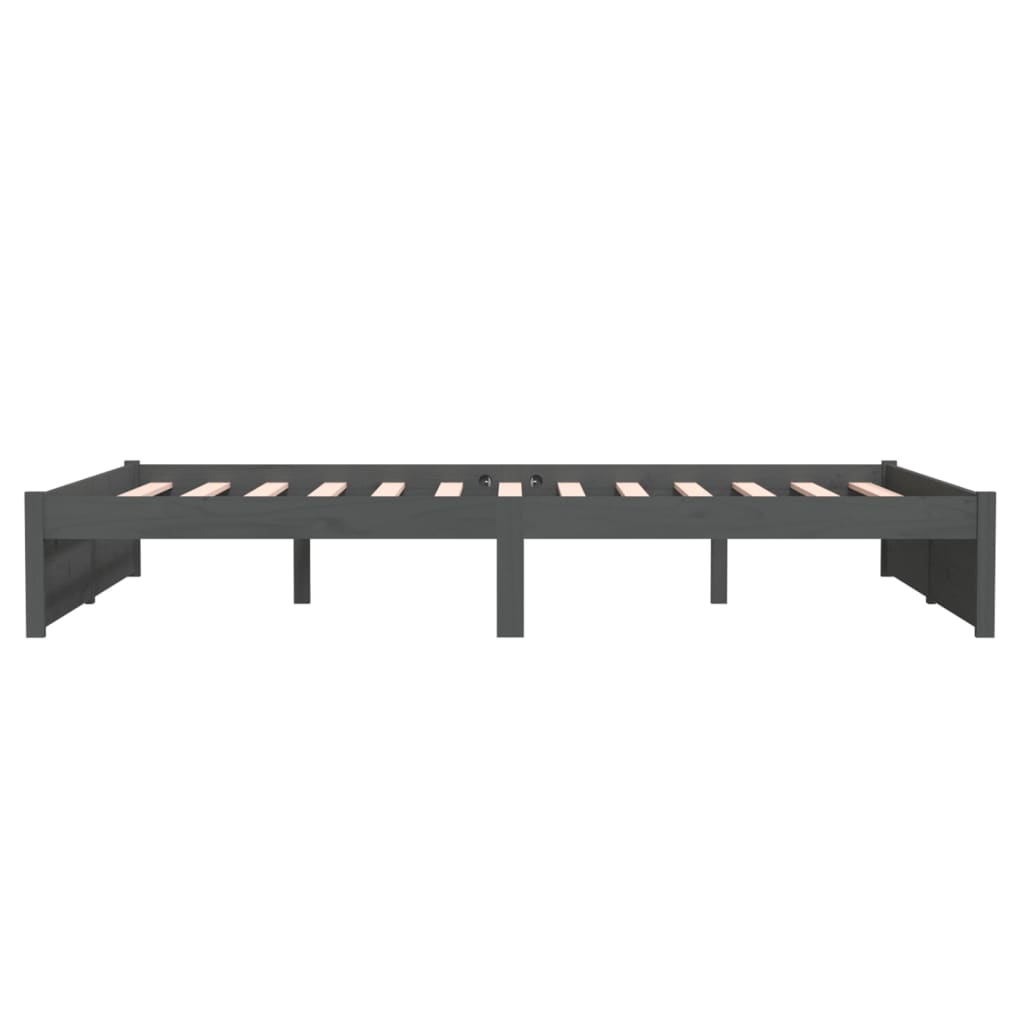 Giroletto Grigio in Legno Massello 140x190 cm