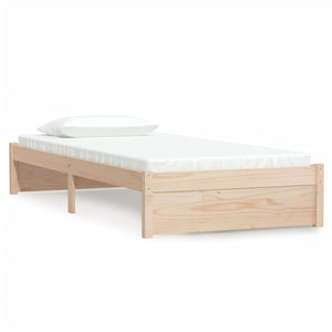 Giroletto-Struttura Letto in Legno Massello 90x200 cm 156585