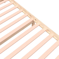 Giroletto senza Materasso Ambrato in Legno Massello 120x200 cm 814944