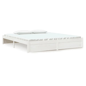 Giroletto Bianco in Legno Massello 180x200 cm Super King 814965