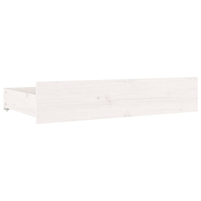 Cassettoni da Letto 4 pz in Legno Massello di Pino Biancocod mxl 121195