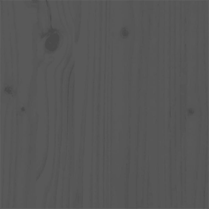 Giroletto Grigio in Legno Massello 75x190 cm 2FT6 Small Single cod mxl 60416