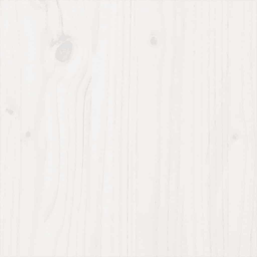 Giroletto Bianco in Legno Massello 90x190 cm Single 815010