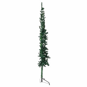 Albero Natale Artificiale Sottile a MetÃ  Supporto Verde 120 cm cod mxl 20906