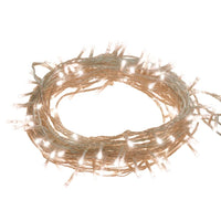 Stringa LED con 300 Luci LED Bianco Caldo 30 m PVC 343229