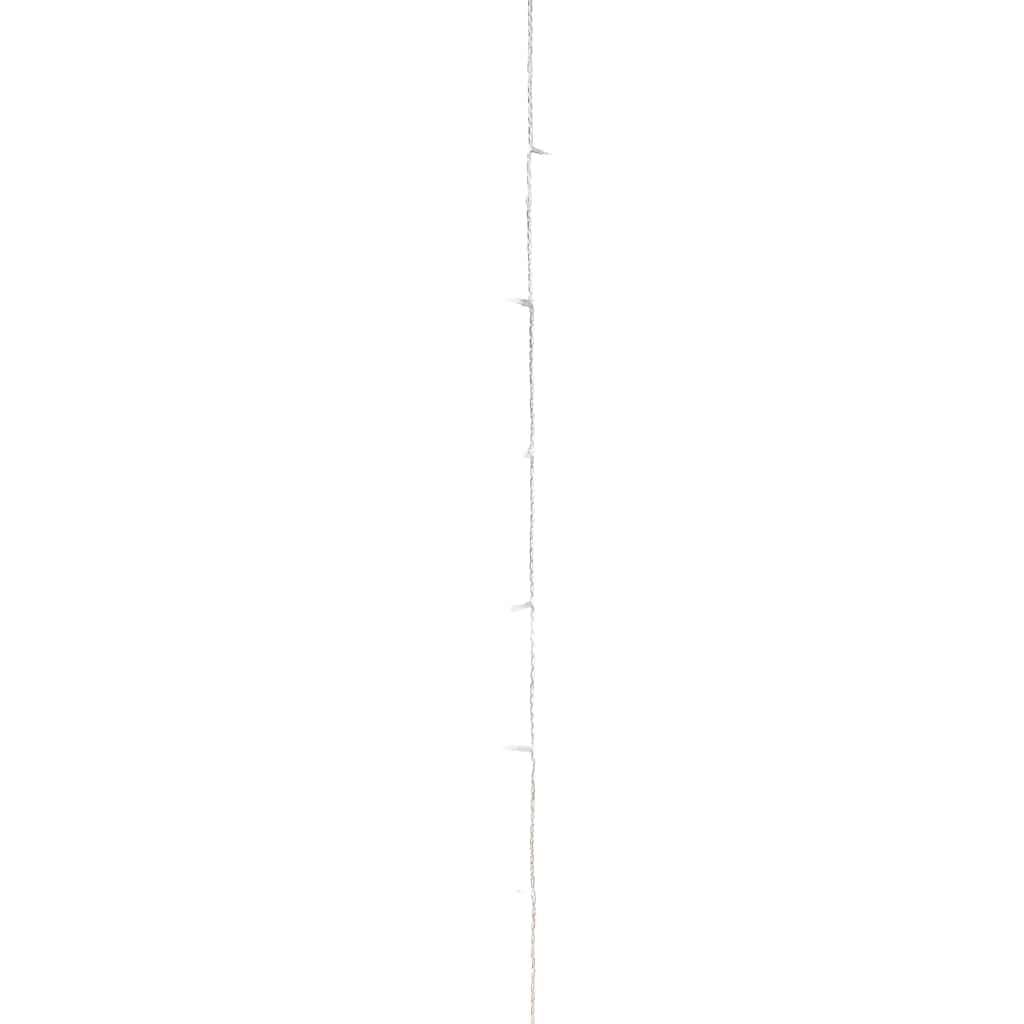 Stringa LED con 600 Luci LED Bianco Caldo 60 m PVC 343231