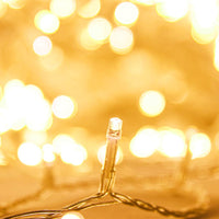 Stringa LED con 2000 Luci LED Bianco Caldo 200 m PVC 343233