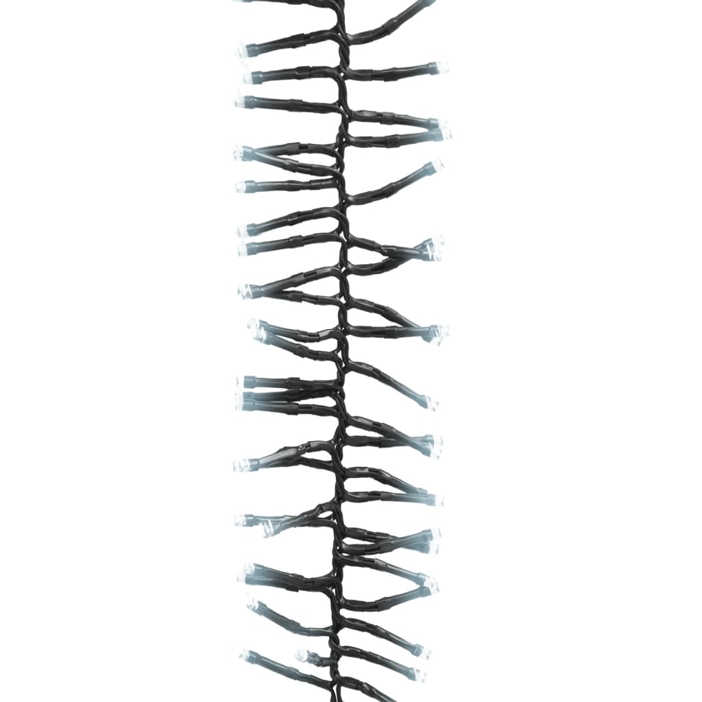 Stringa di Luce LED con 400 Luci LED Bianco Freddo 7,4 m in PVC 343235