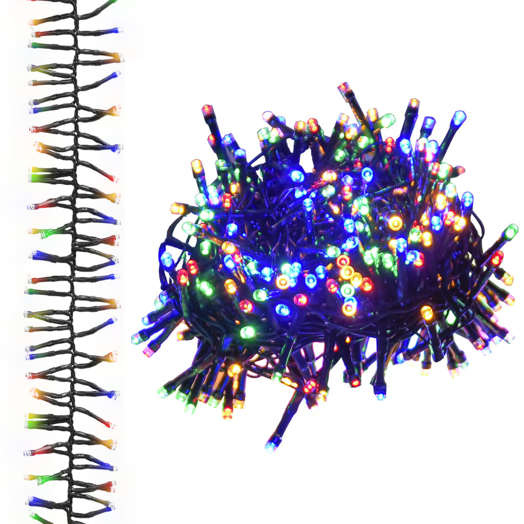 Gruppo Stringa LED con 2000 Luci LED Multicolore 17 m in PVC 343247