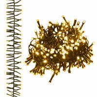 Gruppo Stringa LED con 3000 Luci LED Bianco Caldo 23 m PVC 343249