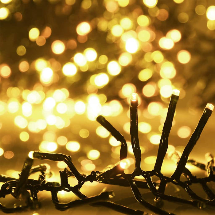 Gruppo Stringa LED con 3000 Luci LED Bianco Caldo 23 m PVC 343249