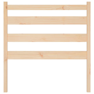 Testiera per Letto 96x4x100 cm in Legno Massello di Pino 818400