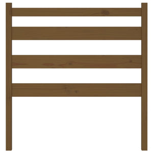 Testiera per Letto ambra 96x4x100 cm in Legno Massello di Pino 818403