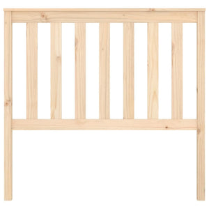 Testiera per Letto 106x6x101 cm in Legno Massello di Pino 818505