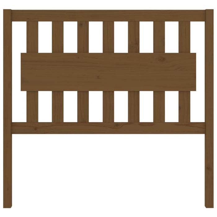 Testiera per Letto ambra 105,5x4x100 cm Legno Massello di Pino 818558