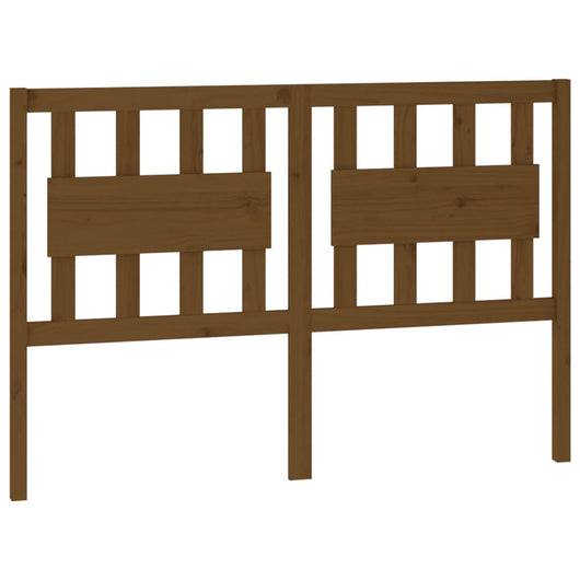 Testiera per Letto ambra 125,5x4x100 cm Legno Massello di Pino 818563