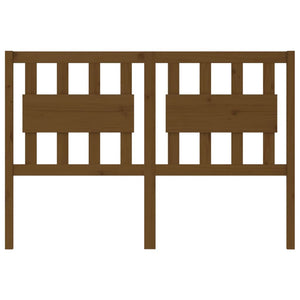 Testiera per Letto-Testata-Testiera Decorativa ambra 145,5x4x100 cm Legno Massello di Pino 391833