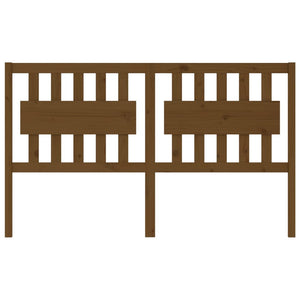 Testiera per Letto-Testata-Testiera Decorativa ambra 155,5x4x100 cm Legno Massello di Pino 436934