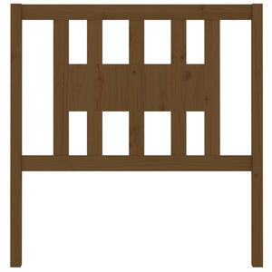 Testiera ambra 96x4x100 cm in Legno Massello di Pino 818653