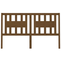 Testiera per Letto ambra 126x4x100 cm in Legno di Pino 818663