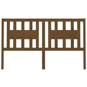 Testiera per Letto ambra 126x4x100 cm in Legno di Pino 818663