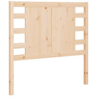 Testiera per Letto 96x4x100 cm in Legno Massello di Pino 818750