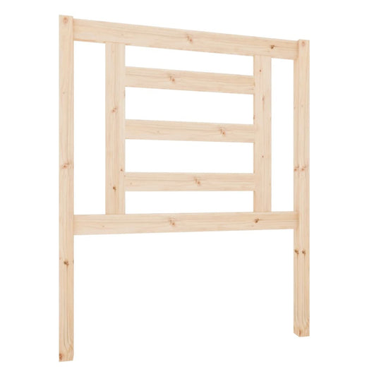 Testiera per Letto 81x4x100 cm in Legno Massello di Pino