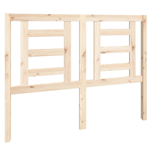 Testiera per Letto 126x4x100 cm in Legno Massello di Pino 818810