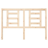 Testiera per Letto 146x4x100 cm in Legno Massello di Pino 818820