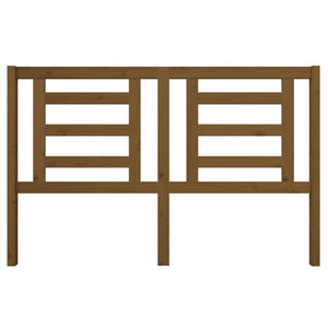 Testiera per Letto ambra 156x4x100 cm in Legno Massello di Pino 818828