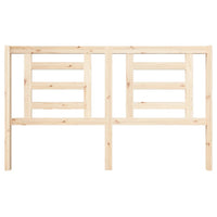 Testiera per Letto 166x4x100 cm in Legno Massello di Pino 818830