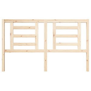 Testiera per Letto 166x4x100 cm in Legno Massello di Pino 818830