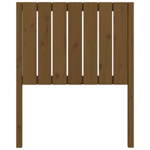 Testiera per Letto ambra 80,5x4x100cm in Legno Massello di Pino 818848
