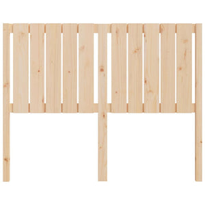 Testiera per Letto 125,5x4x100 cm in Legno Massello di Pino 818860