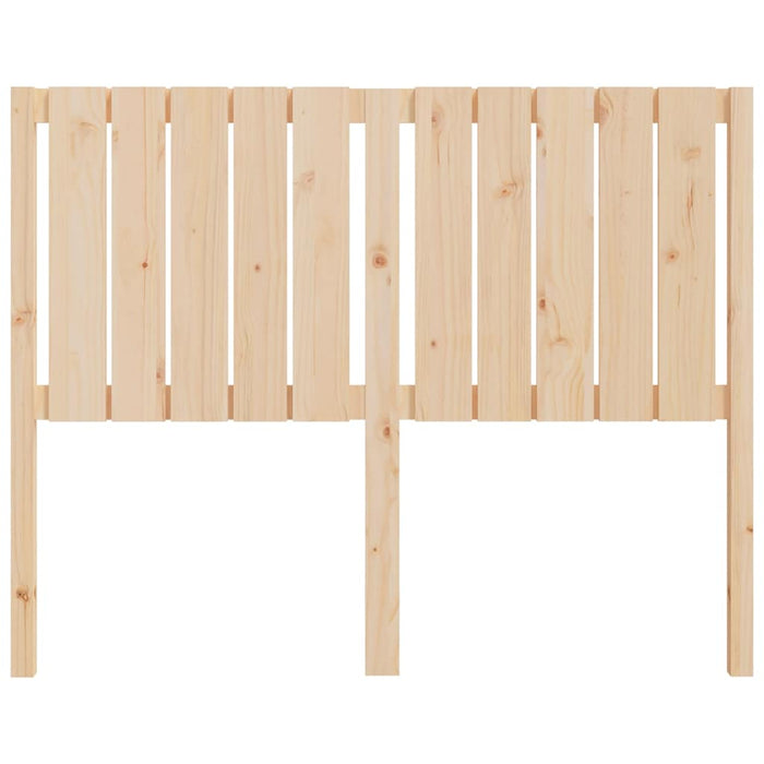 Testiera per Letto 125,5x4x100 cm in Legno Massello di Pino 818860