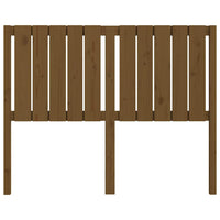 Testiera per Letto Miele 125,5x4x100 cm Legno Massello di Pino cod mxl 34829