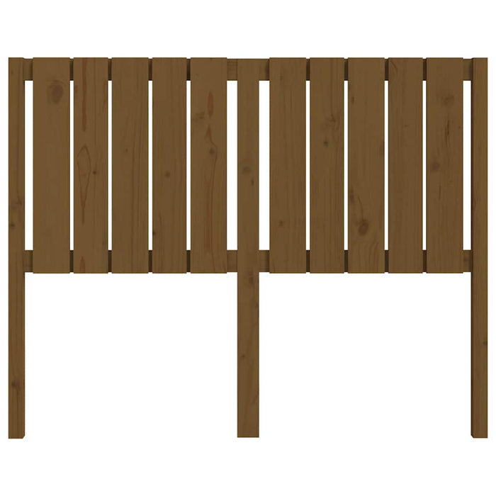 Testiera per Letto Miele 125,5x4x100 cm Legno Massello di Pino cod mxl 34829