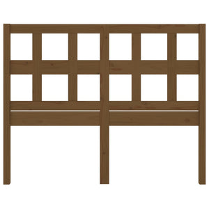 Testiera per Letto ambra 125,5x4x100 cm Legno Massello di Pino 818913