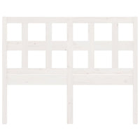 Testiera per Letto Bianca 165,5x4x100 cm Legno Massello di Pino 818931