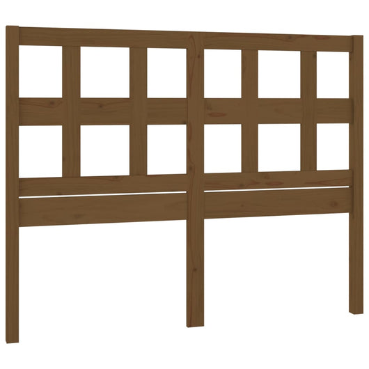 Testiera per Letto ambra 185,5x4x100 cm Legno Massello di Pino 818938