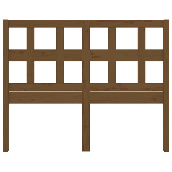 Testiera per Letto ambra 185,5x4x100 cm Legno Massello di Pino 818938