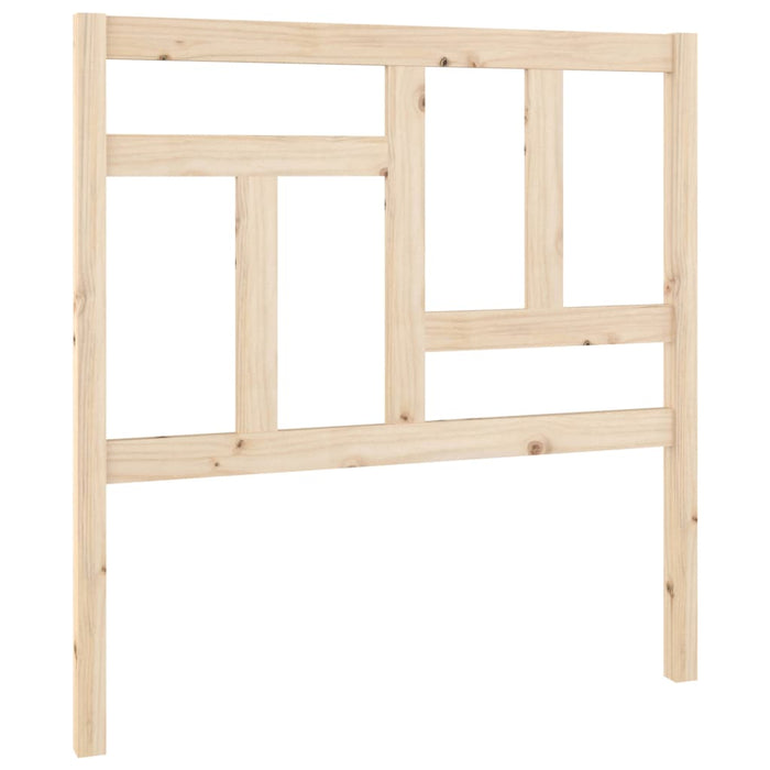 Testiera per Letto 80,5x4x100 cm in Legno Massello di Pino 818945