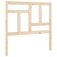 Testiera per Letto-Testata-Testiera Decorativa 95,5x4x100 cm Legno Massello di Pino 395154