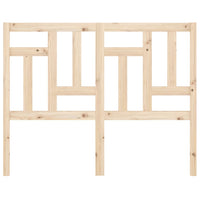 Testiera per Letto 205,5x4x100 cm Legno Massello di Pino 818990