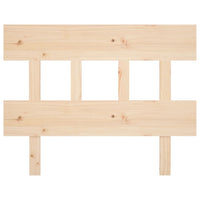 Testiera per Letto 93,5x3x81 cm in Legno Massello di Pino 819100