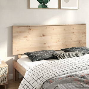 Testiera per Letto-Testata-Testiera Decorativa 184x6x82,5 cm Legno Massello di Pino