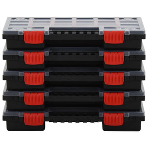 Scatole di Assortimento 5 pz 34,5x25x5 cm in Polipropilene 152094