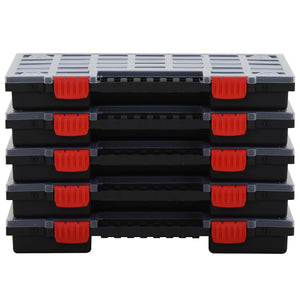 Scatole di Assortimento 5 pz 40x30x5 cm in Polipropilene cod mxl 20725