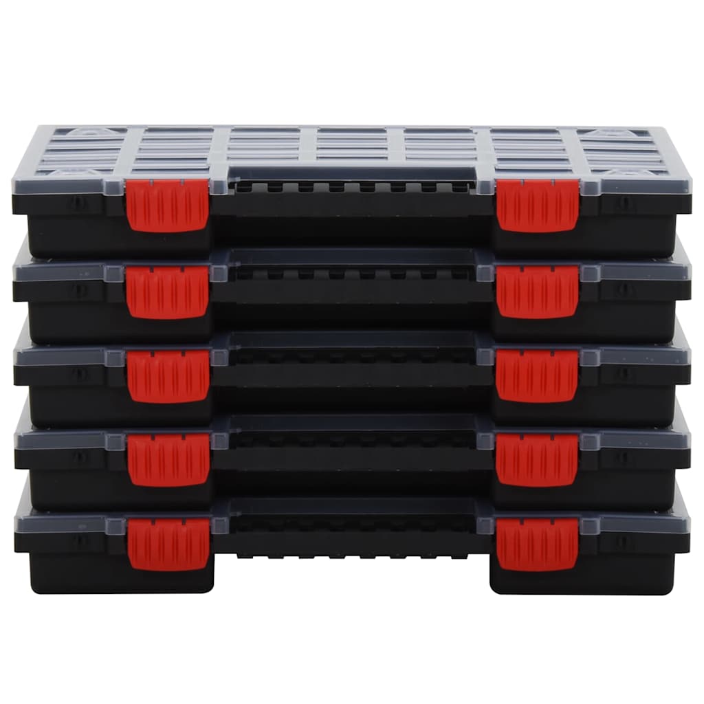 Scatole di Assortimento 5 pz 40x30x5 cm in Polipropilene 152095