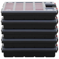 Scatole di Assortimento 5 pz 40x30x5 cm in Polipropilene cod mxl 20725